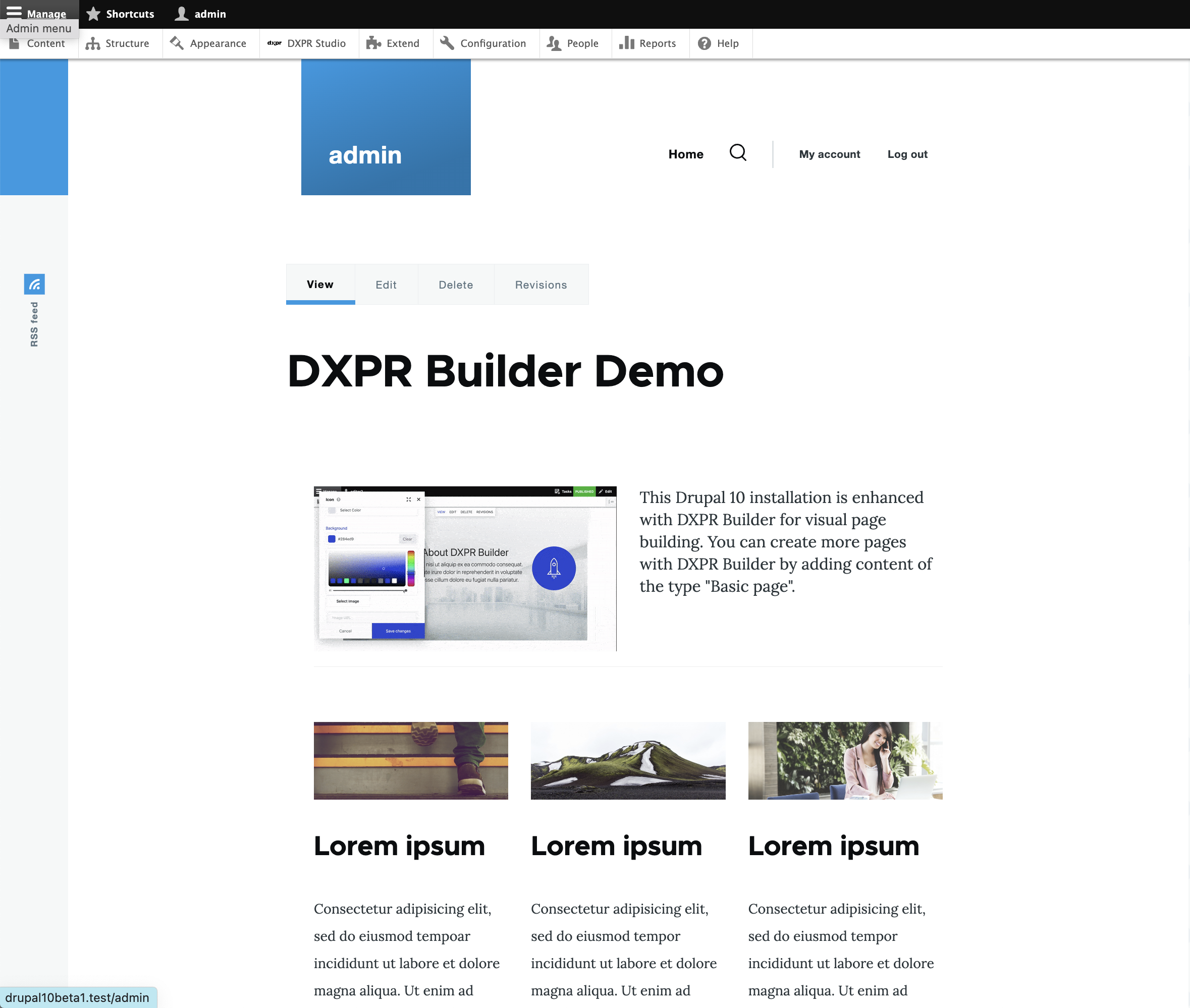 Dxpr Simple Lightweight No Code Drupal 10 Demo Site Drupal Org Dxpr Simple Lightweight No Code Drupal 10 Demo Site Drupal Org